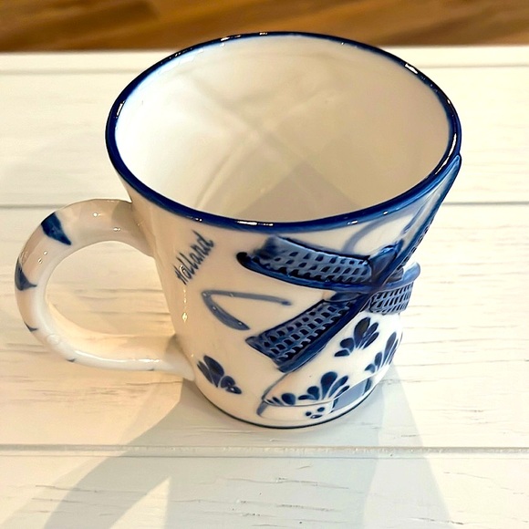 Delft Porcelain Windmill Mug - Picture 10 of 13